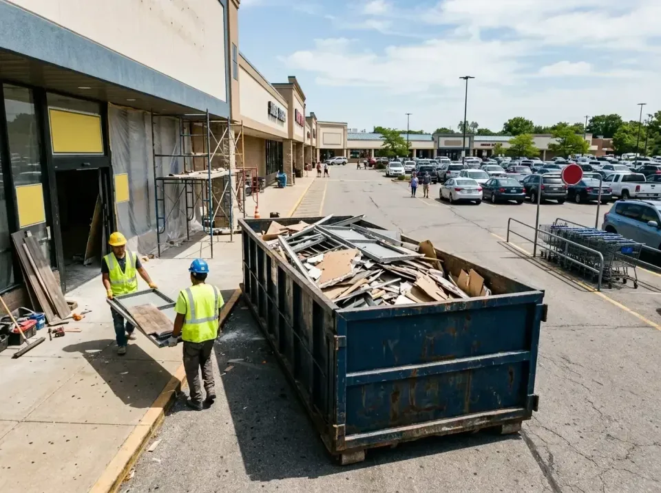 retail-store-renovation-debris-003 — frequently asked questions, Roll-off Dumpster Rentals in Carmi, IL